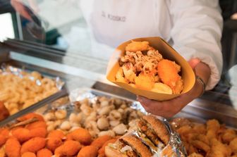 Quasi due italiani su tre hanno consumato cibo di strada nel 2016 con la domanda che cresce con l'arrivo dell'estate perche' concilia la praticita' con il costo contenuto, ma anche perche' rappresenta una forma di vendita particolarmente apprezzata dai turisti. &nbsp;il cibo preferito va dalla piadina agli arrosticini fino alle arancine, poi c'e' quello internazionale come gli hot dog e e per finire i cibi etnici come il kebab.