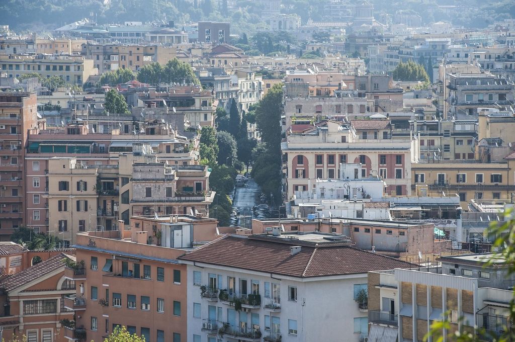 &nbsp; &nbsp;Case abitazioni Roma panoramica