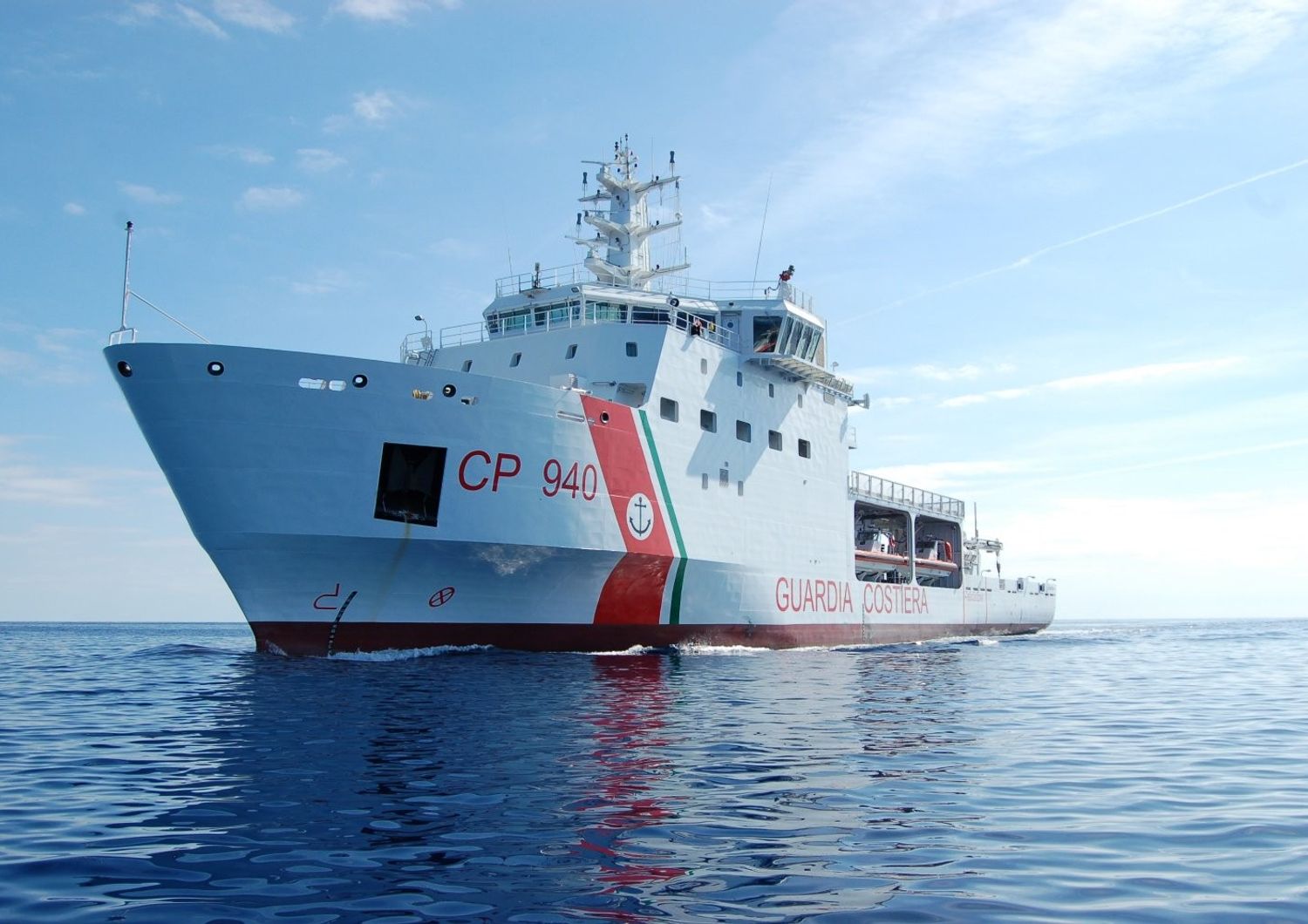 &nbsp;Guardia costiera Nave Dattilo soccorso migranti