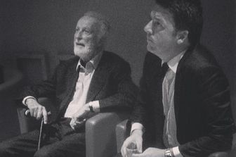 Renzi e Scalfari a Repubblica delle idee