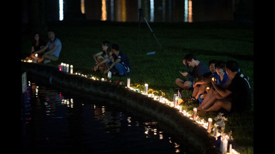 Strage locale gay Orlando (Afp)