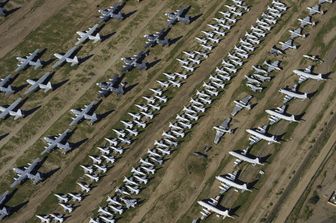 cimitero aerei a Tucson in Arizona (Afp)&nbsp;