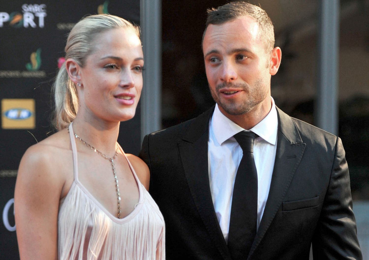 Reeva Steenkamp e Oscar  Pistorius (Afp)&nbsp;