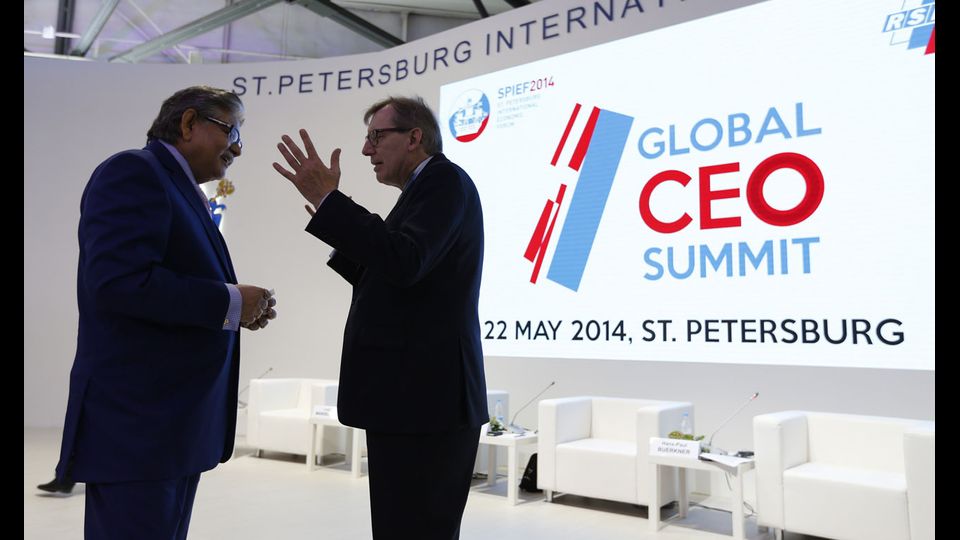 SPIEF 2014 - il Global CEO Summit&nbsp;