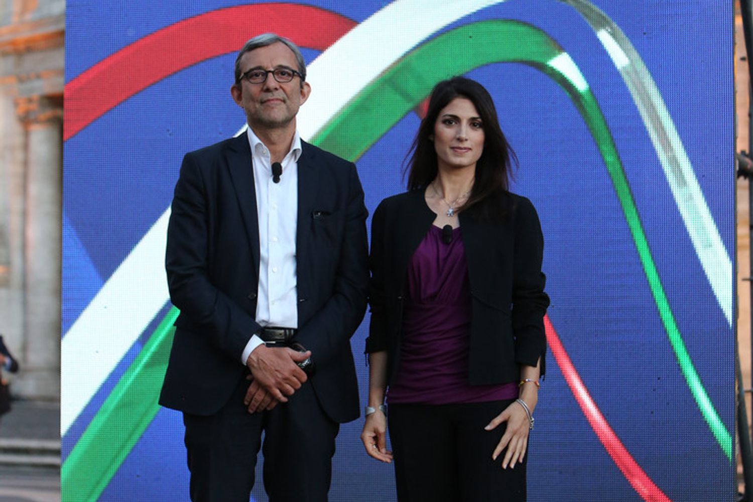 Raggi Giachetti sky tg24 il confronto