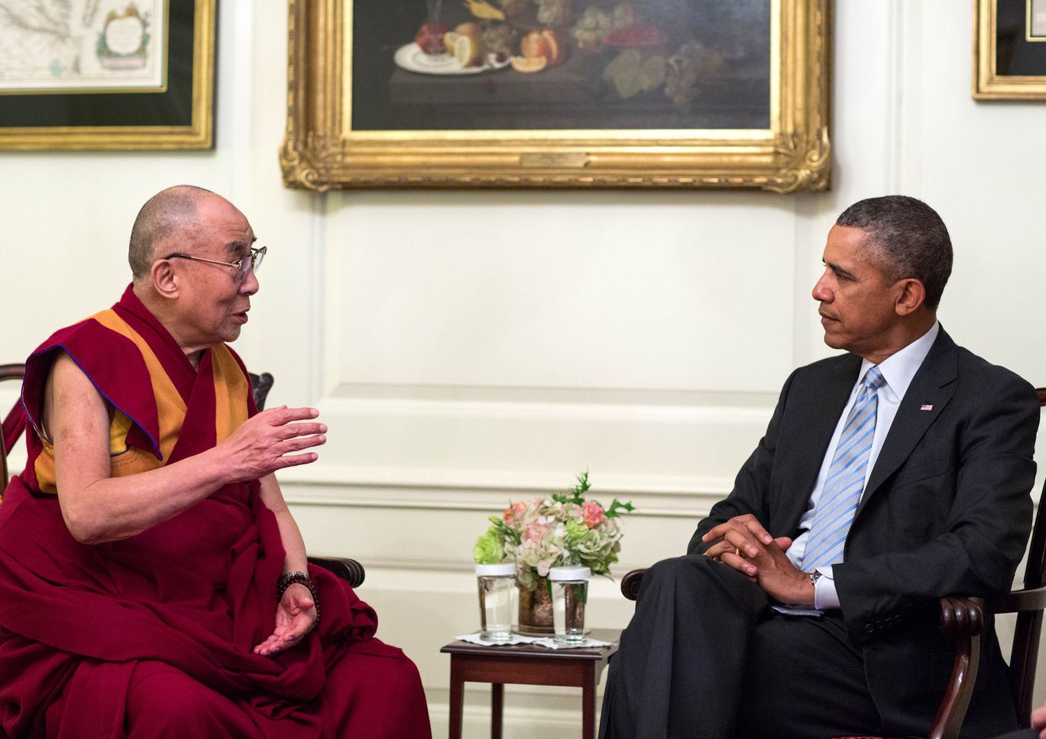 &nbsp;Obama Dalai Lama - afp