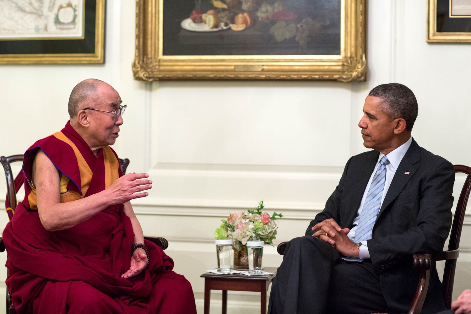 &nbsp;Obama Dalai Lama - afp