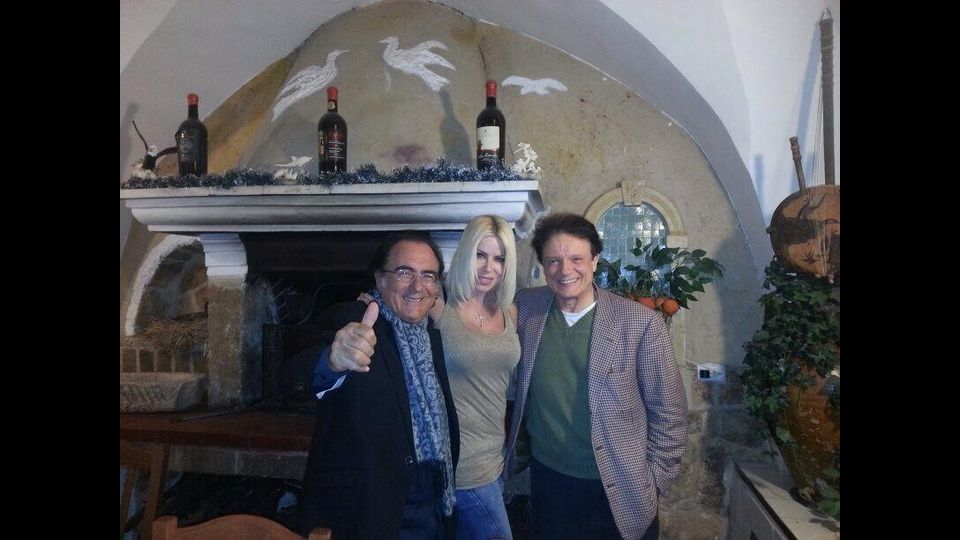 &nbsp;Al Bano e Loredana con Massimo Ranieri&nbsp;(foto da Facebook)