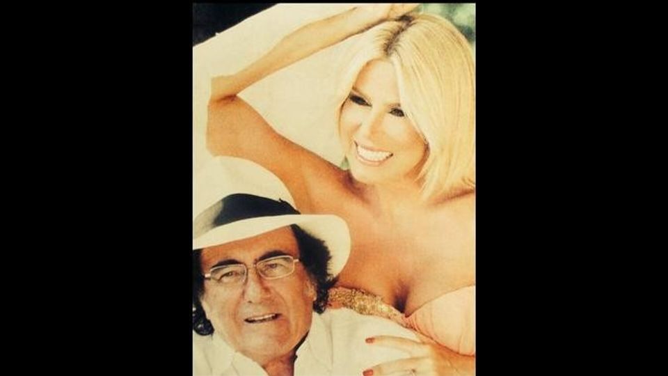 &nbsp;Al Bano e Loredana Lecciso sposi (foto da Twitter)
