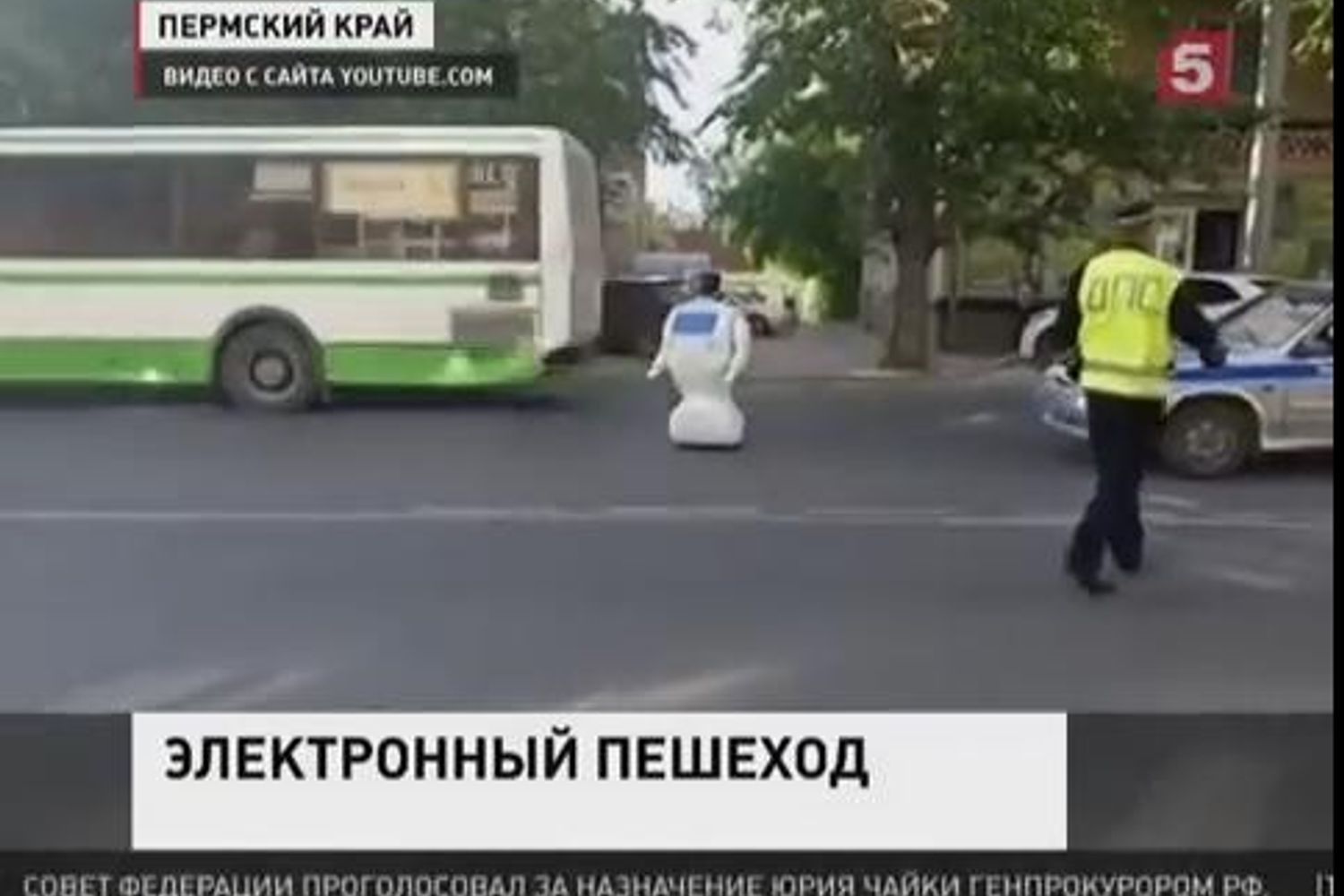 Robot scappa da laboratorio russo