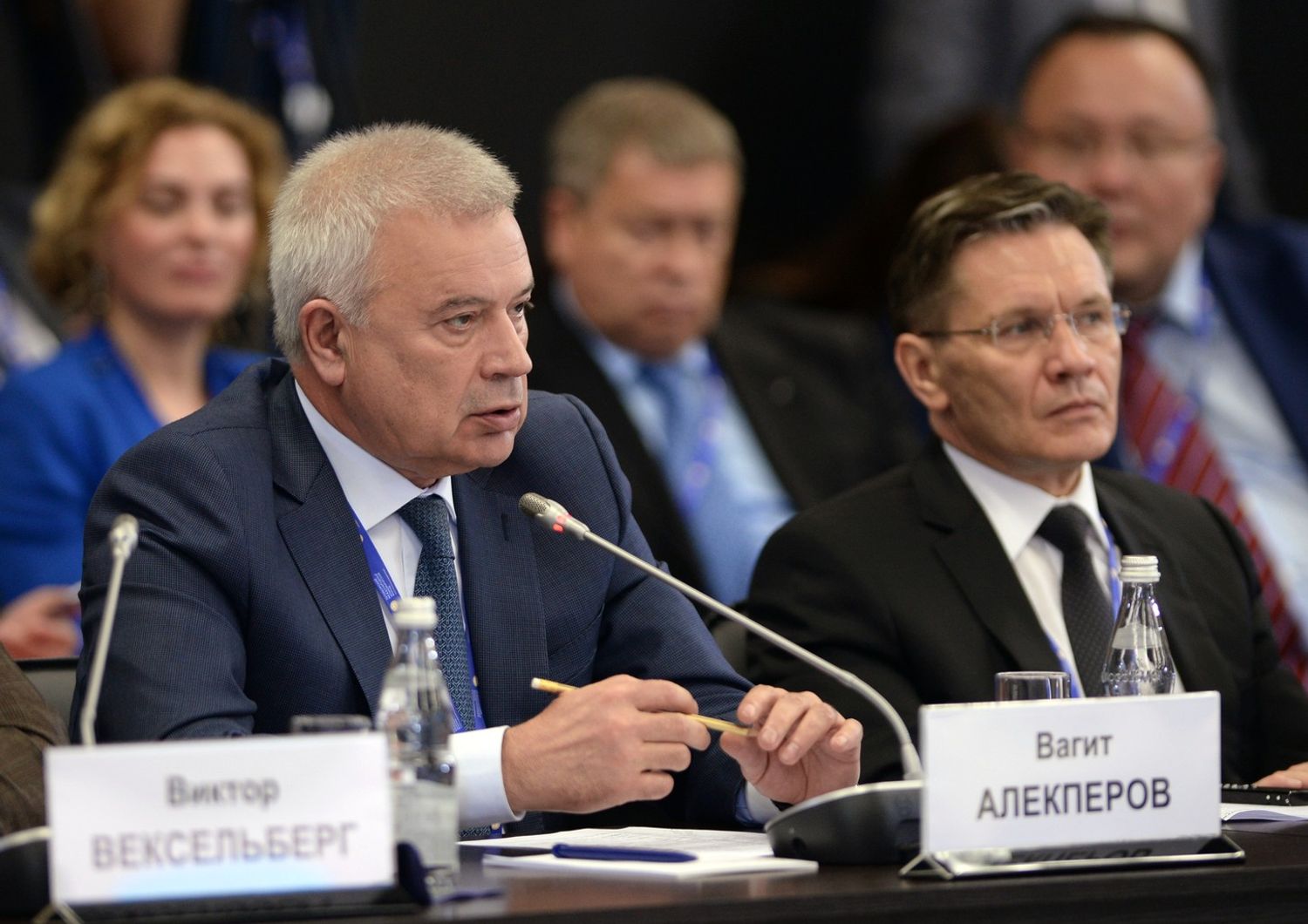 &nbsp;Spief 2016 forum di san pietroburgo&nbsp;Vagit Alekperov&nbsp;- afp