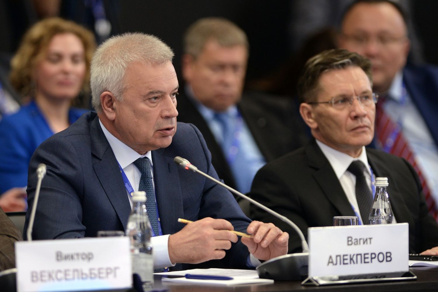 &nbsp;Spief 2016 forum di san pietroburgo&nbsp;Vagit Alekperov&nbsp;- afp