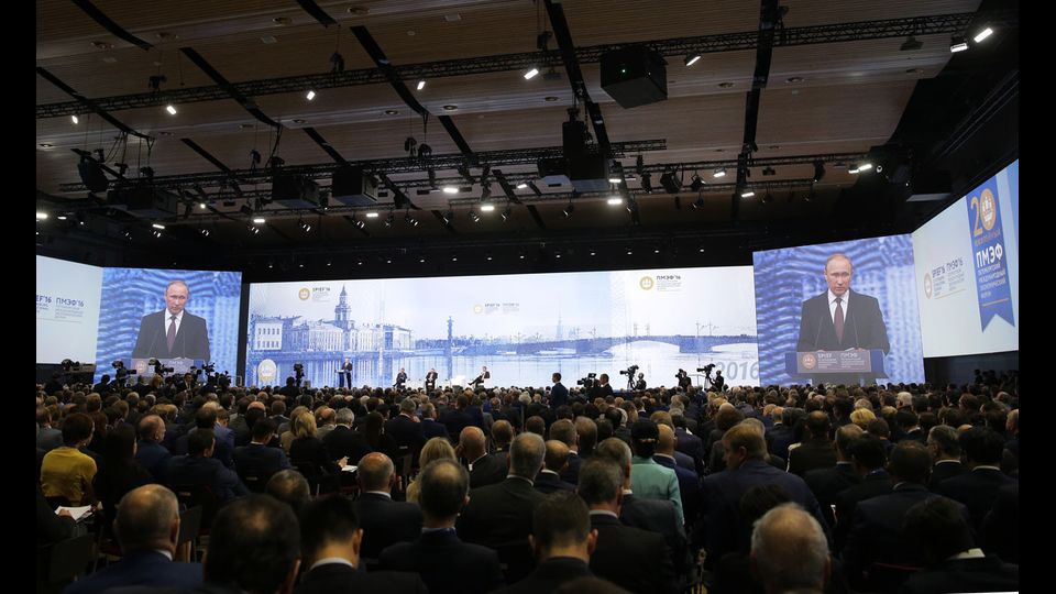 L'assemblea plenaria dello SPIEF&nbsp;