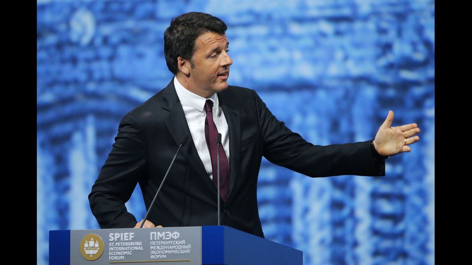 Renzi alla plenaria dello SPIEF&nbsp;