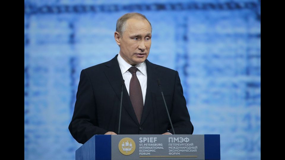 Putin apre i lavori della Plenaria dello SPIEF&nbsp;