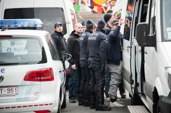 &nbsp;Belgio polizia perquisizioni arresti - afp