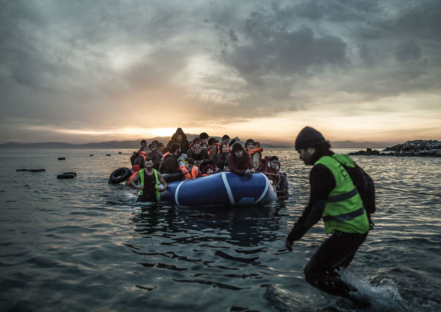 &nbsp;Sbarco dei migranti