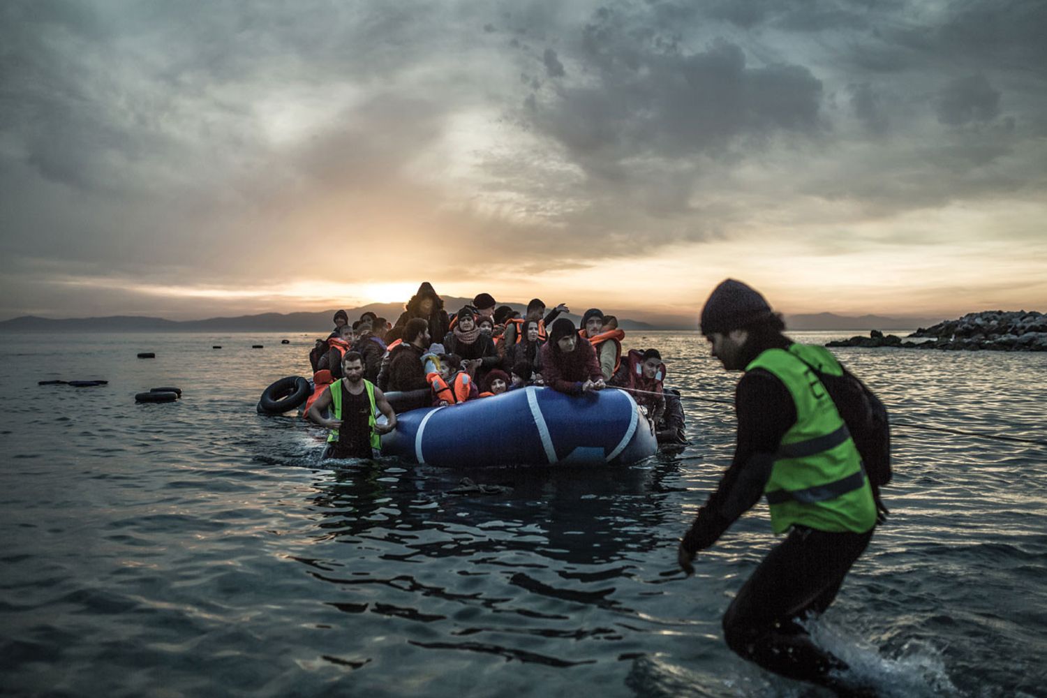 &nbsp;Sbarco dei migranti
