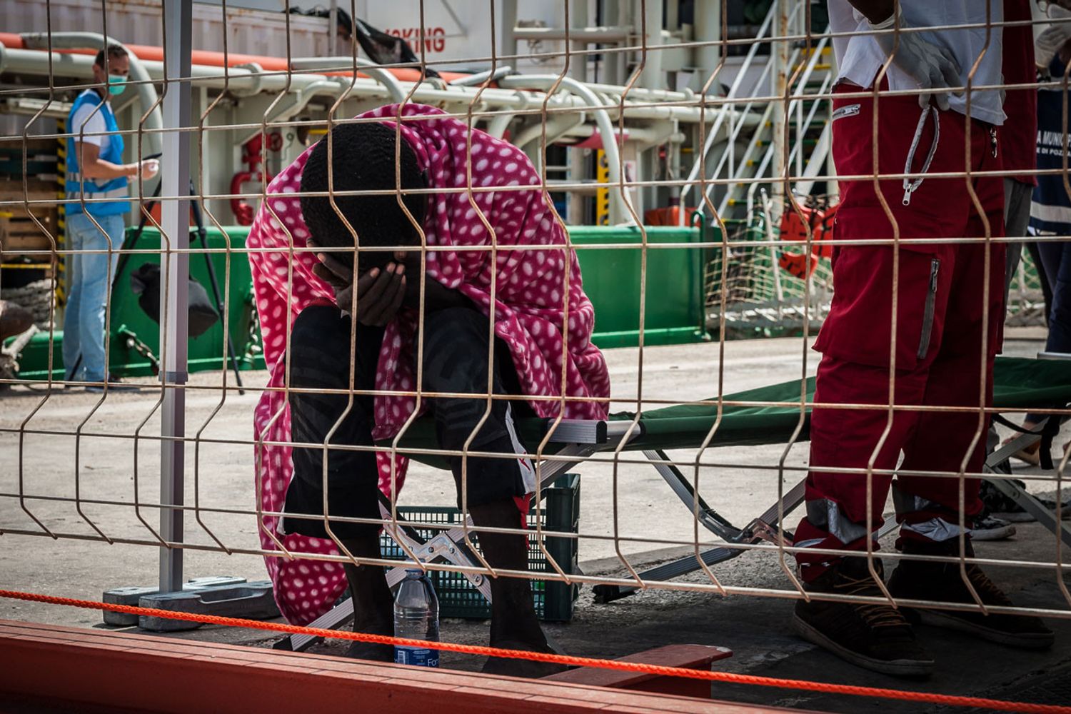 Sbarco migranti&nbsp;