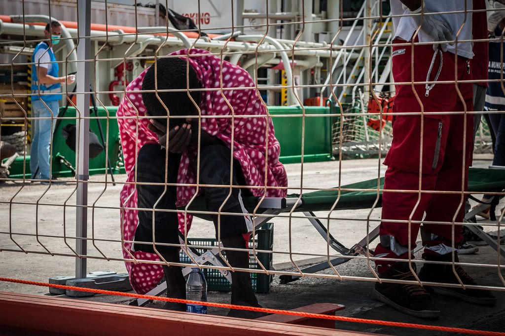 Sbarco migranti&nbsp;