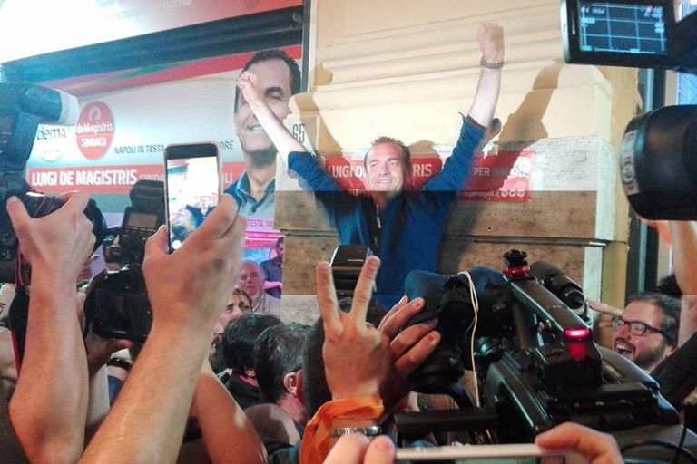 &nbsp;Luigi De Magistris sindaco di Napoli - fb