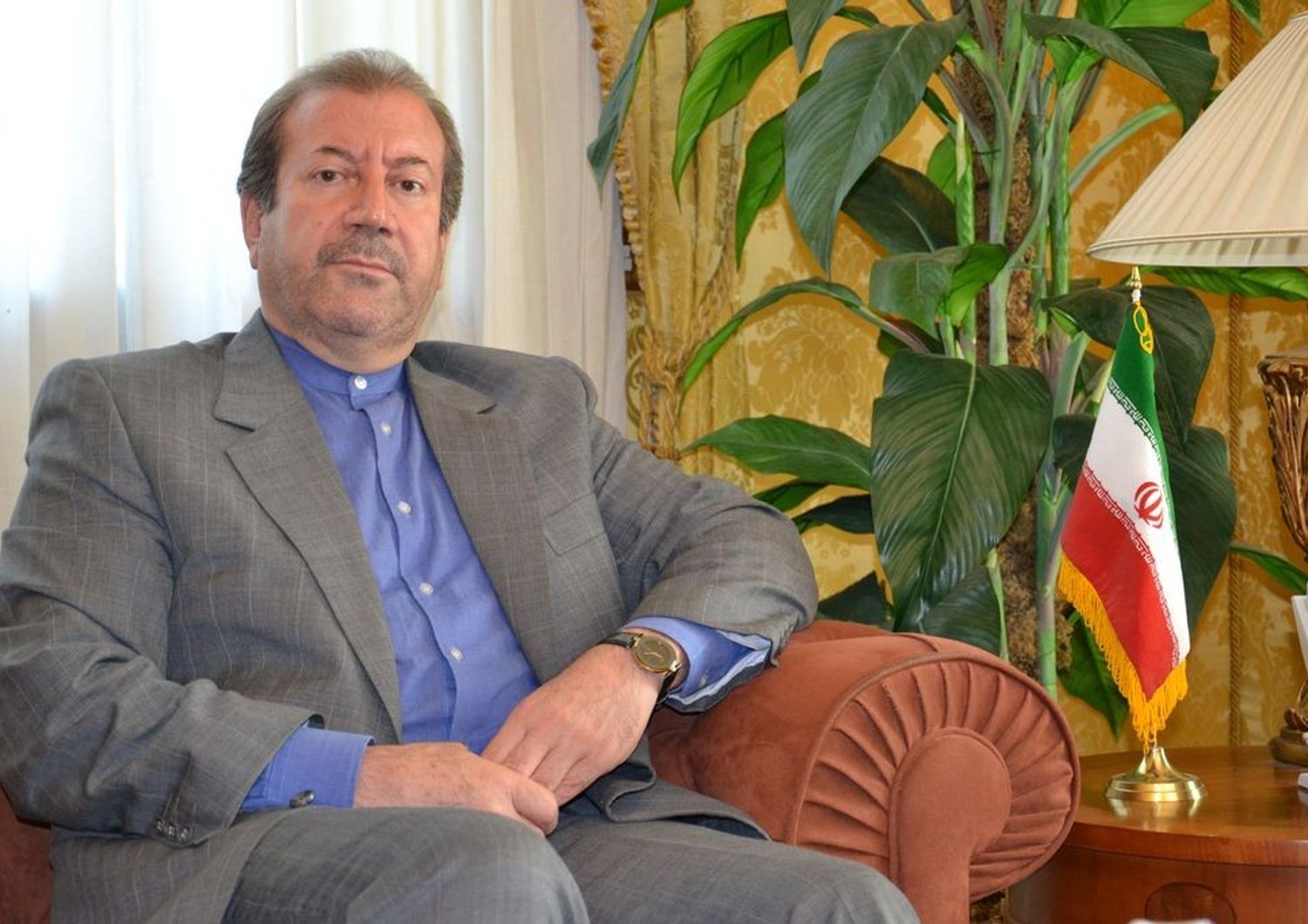 Jahanbakhsh Mozaffari, ambasciatore Iran in Italia&nbsp;