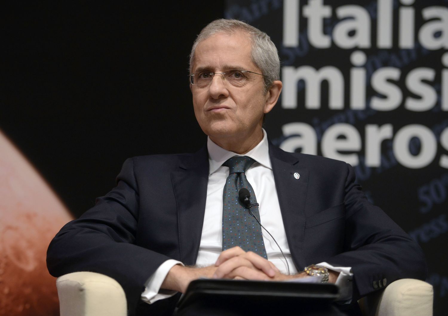 Luigi Pasquali,direttore Spazio di Leonardo-Finmeccanica  (imagoeconomica)&nbsp;