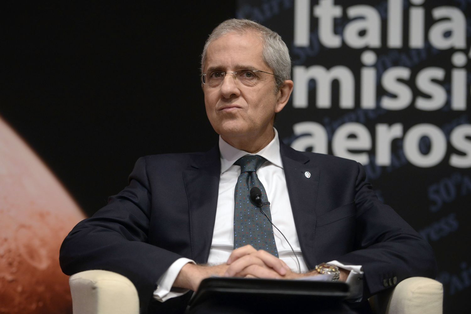 Luigi Pasquali,direttore Spazio di Leonardo-Finmeccanica  (imagoeconomica)&nbsp;