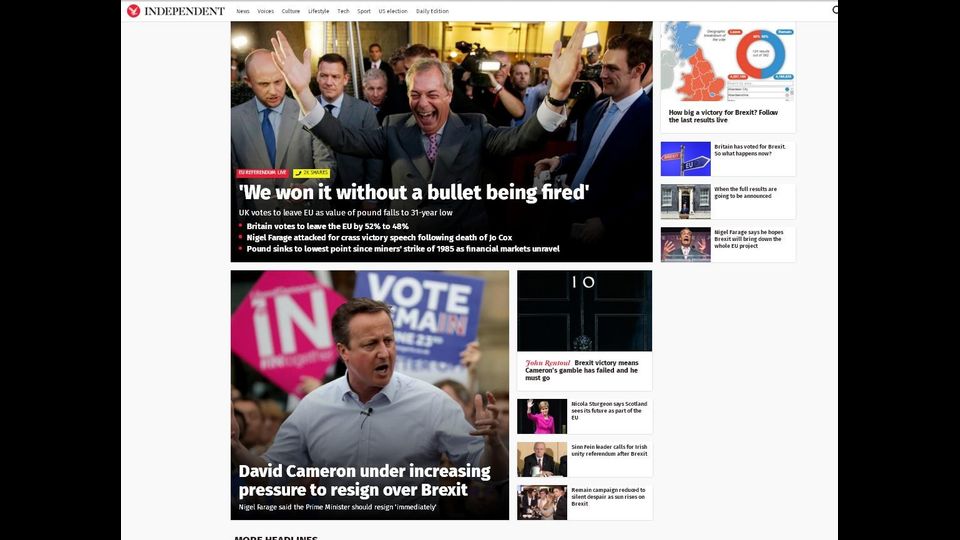 The Indipendent&nbsp;