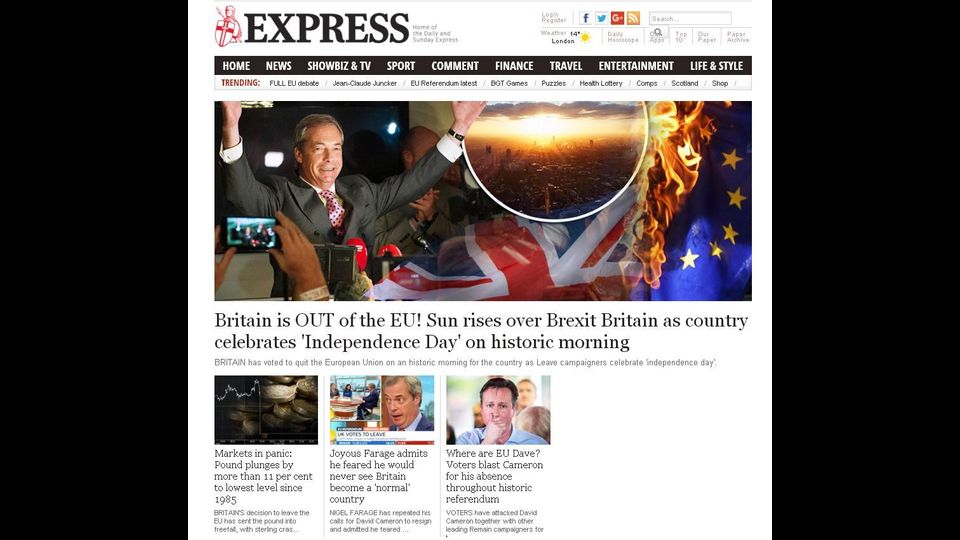 Daily Express&nbsp;