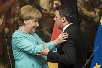 Renzi Merkel (afp)&nbsp;