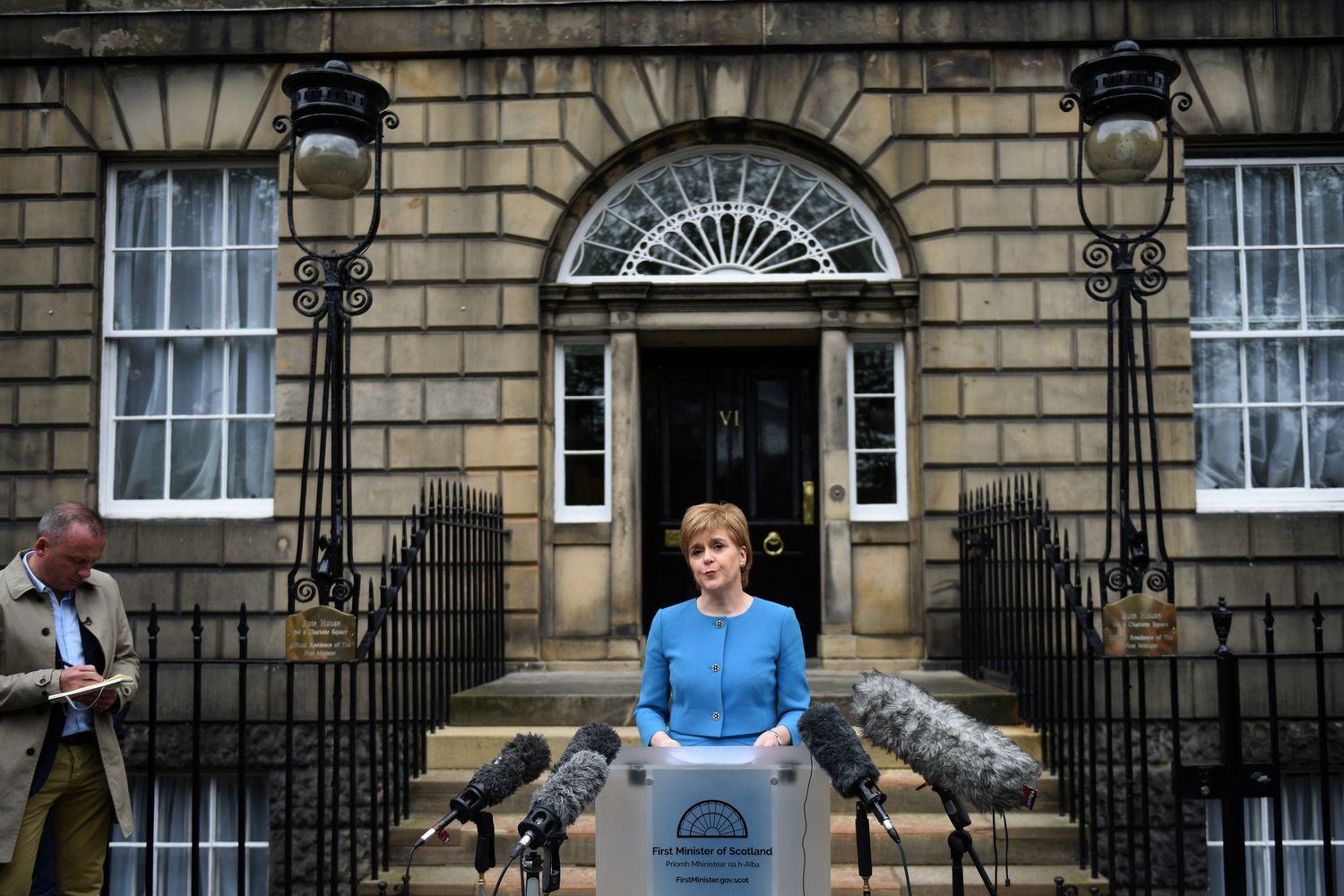 Nicola Sturgeon, primo ministro scozzese (afp)&nbsp;