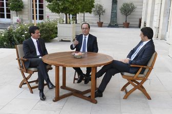 &nbsp;brexit renzi hollande e manuel valls