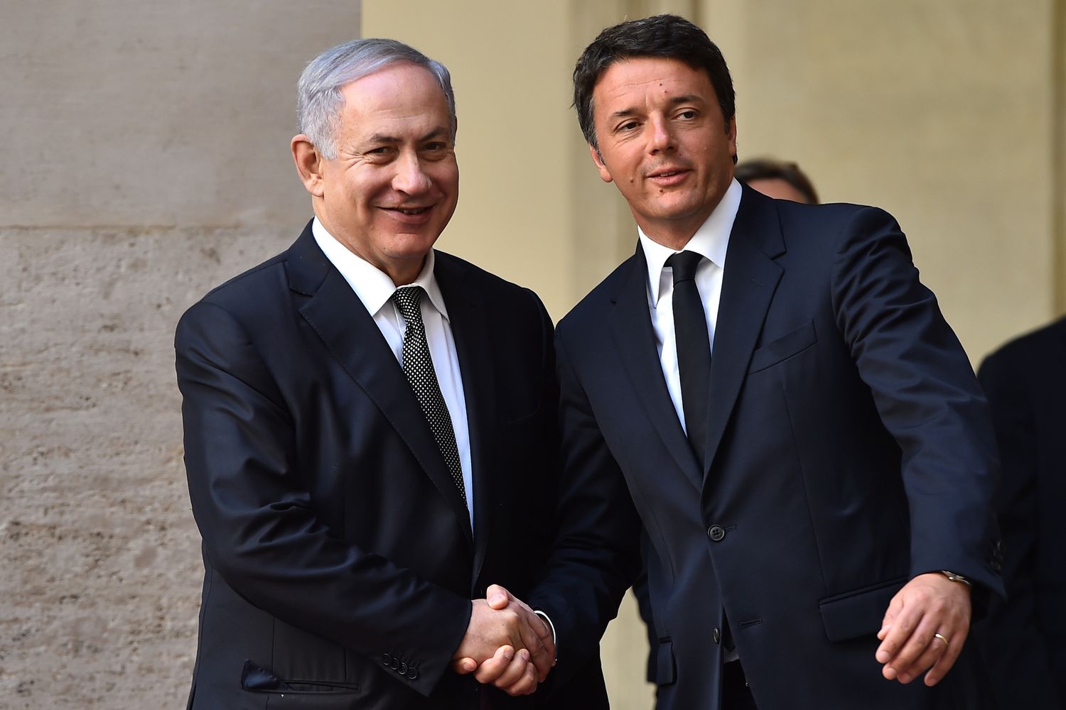 Netanyahu Renzi (Afp)