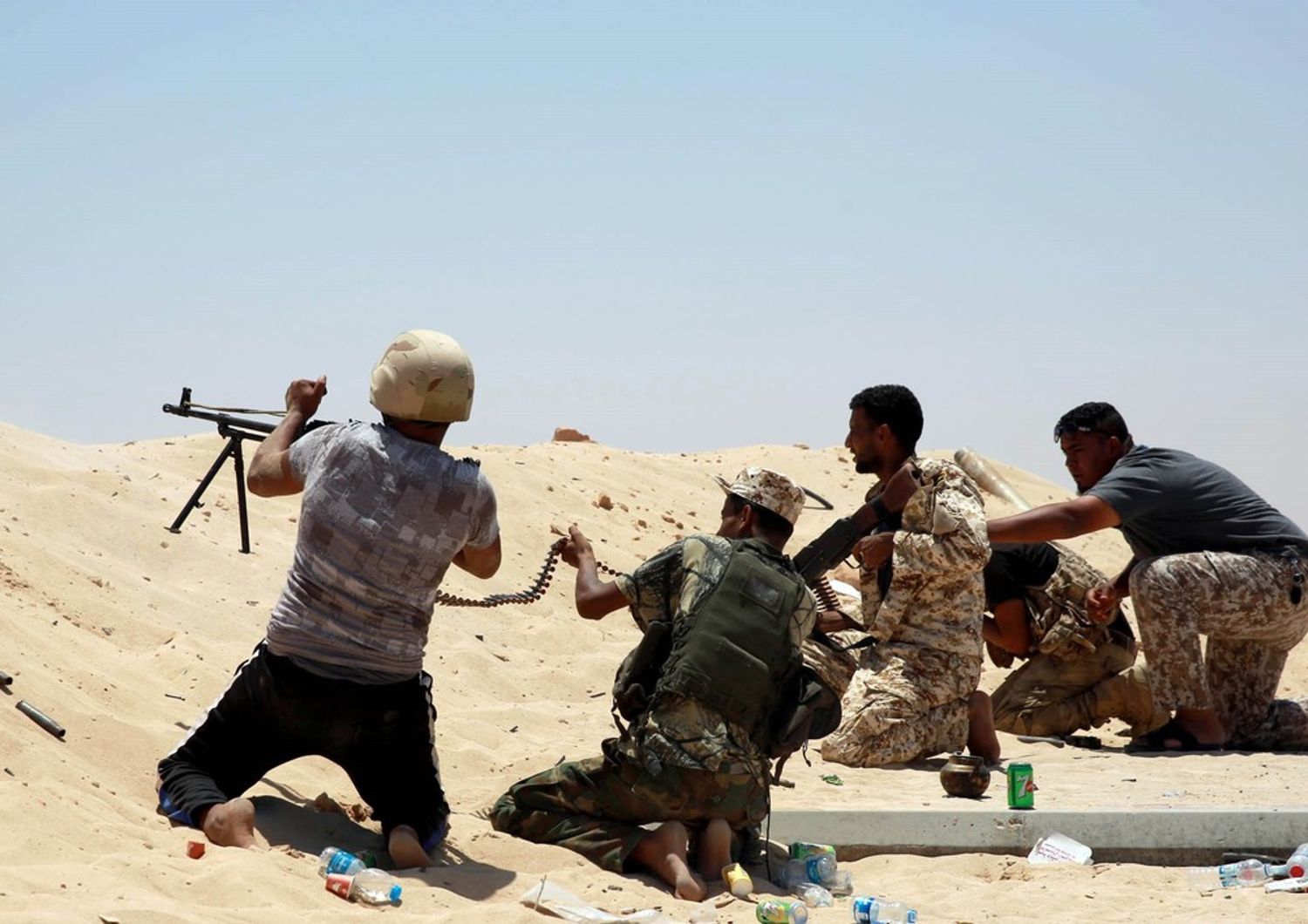 &nbsp;Libia esercito Fezzan contro Isis a Sirte - afp