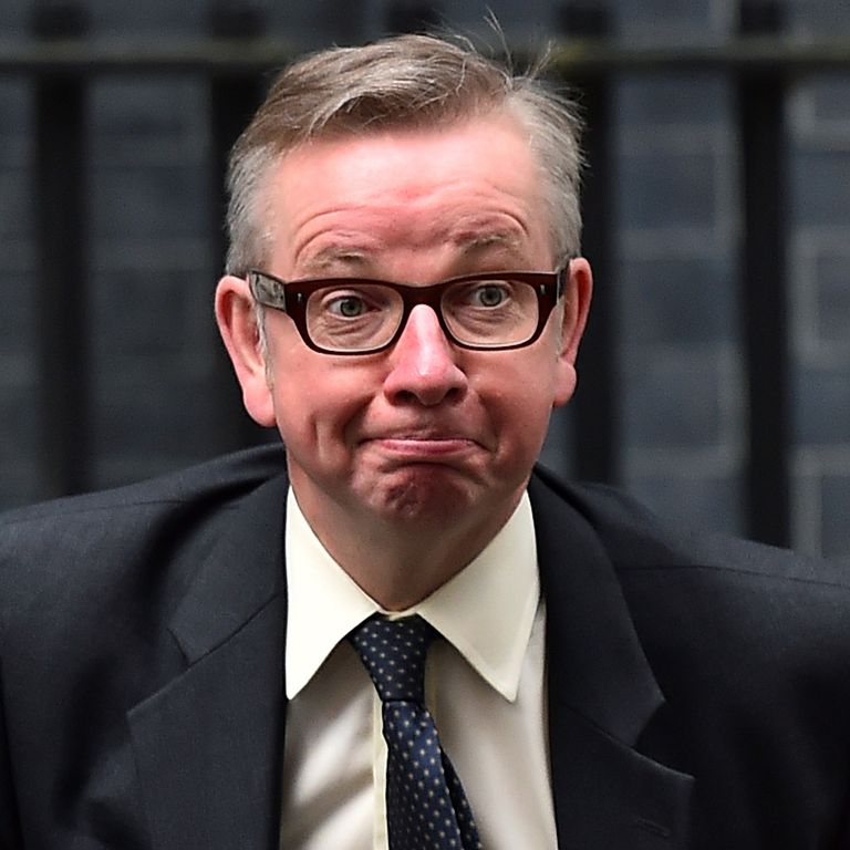 &nbsp;Il ministro britannico dell'Ufficio di Gabinetto Michael Gove