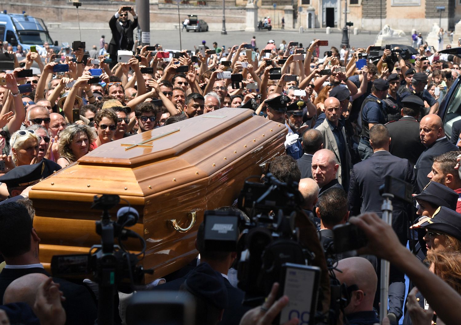 funerali Bud Spencer (afp)&nbsp;