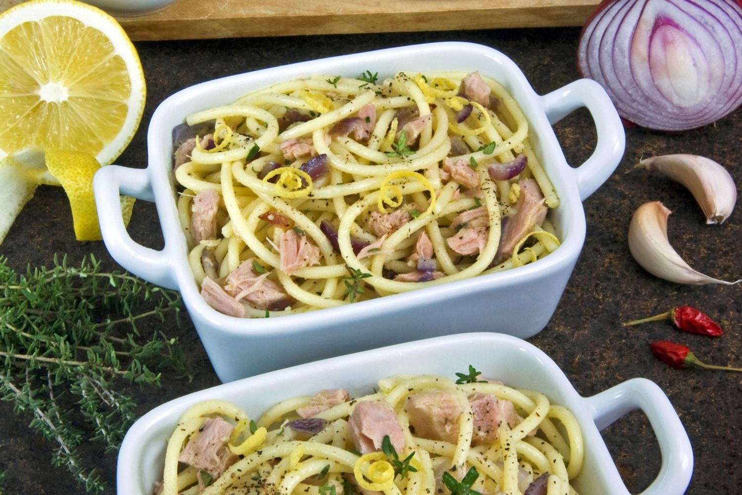 &nbsp; spaghetti con tonno - afp