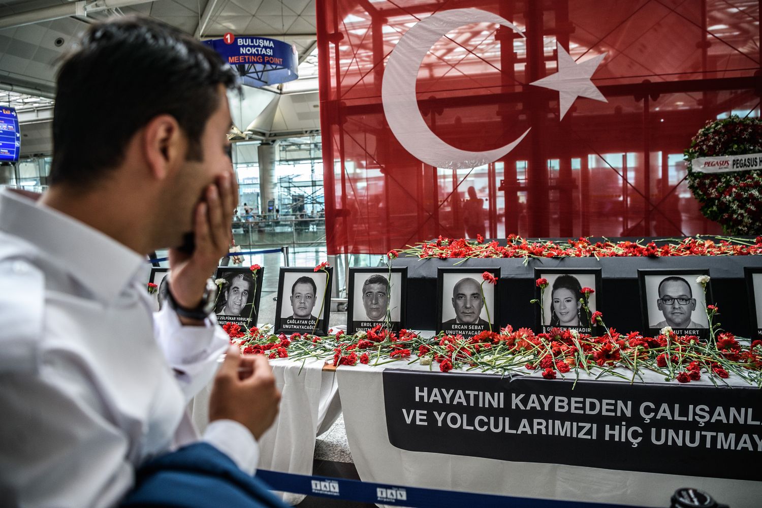 kamikaze a Istanbul strage in aeroporto (Afp)&nbsp;