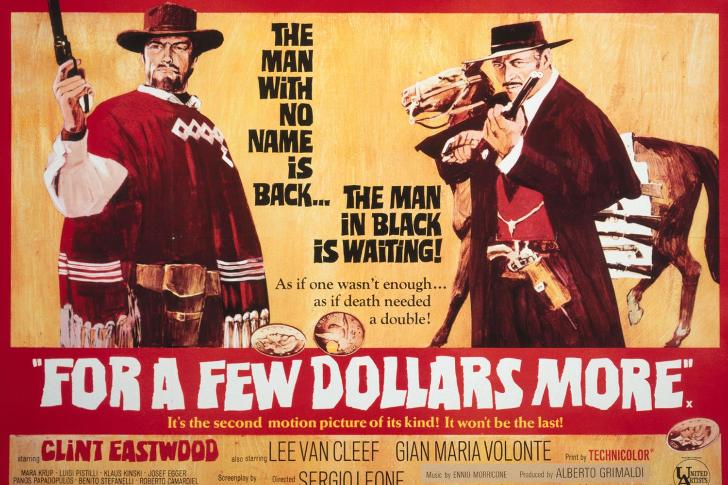 Sergio Leone per un pugno di dollari - afp