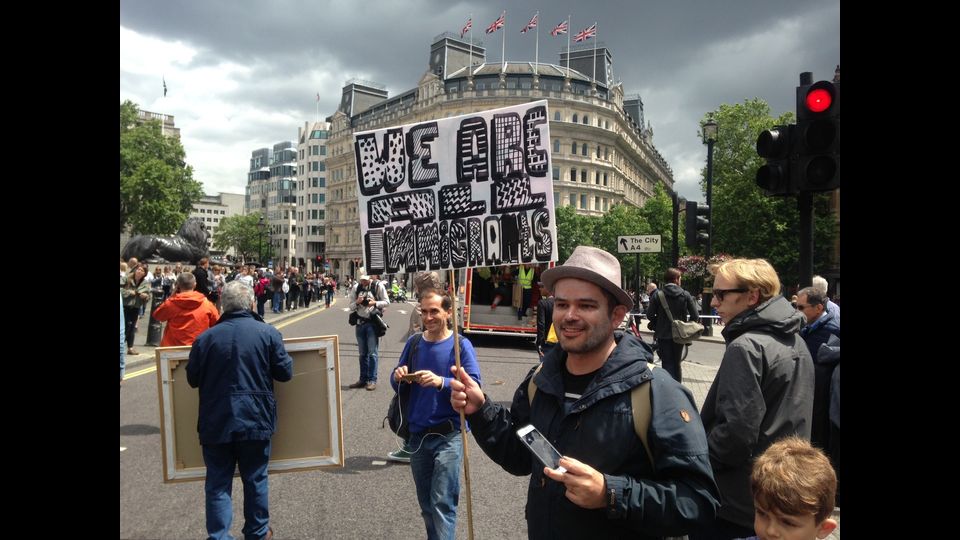 &nbsp;Partita a mezzogiorno ora locale (le 13 in Italia), la marcia andra' da Hyde Park fino al parlamento di Westminster, dove diverse personalita' del mondo della politica, dei sindacati e della cultura terranno i loro discorsi&nbsp;