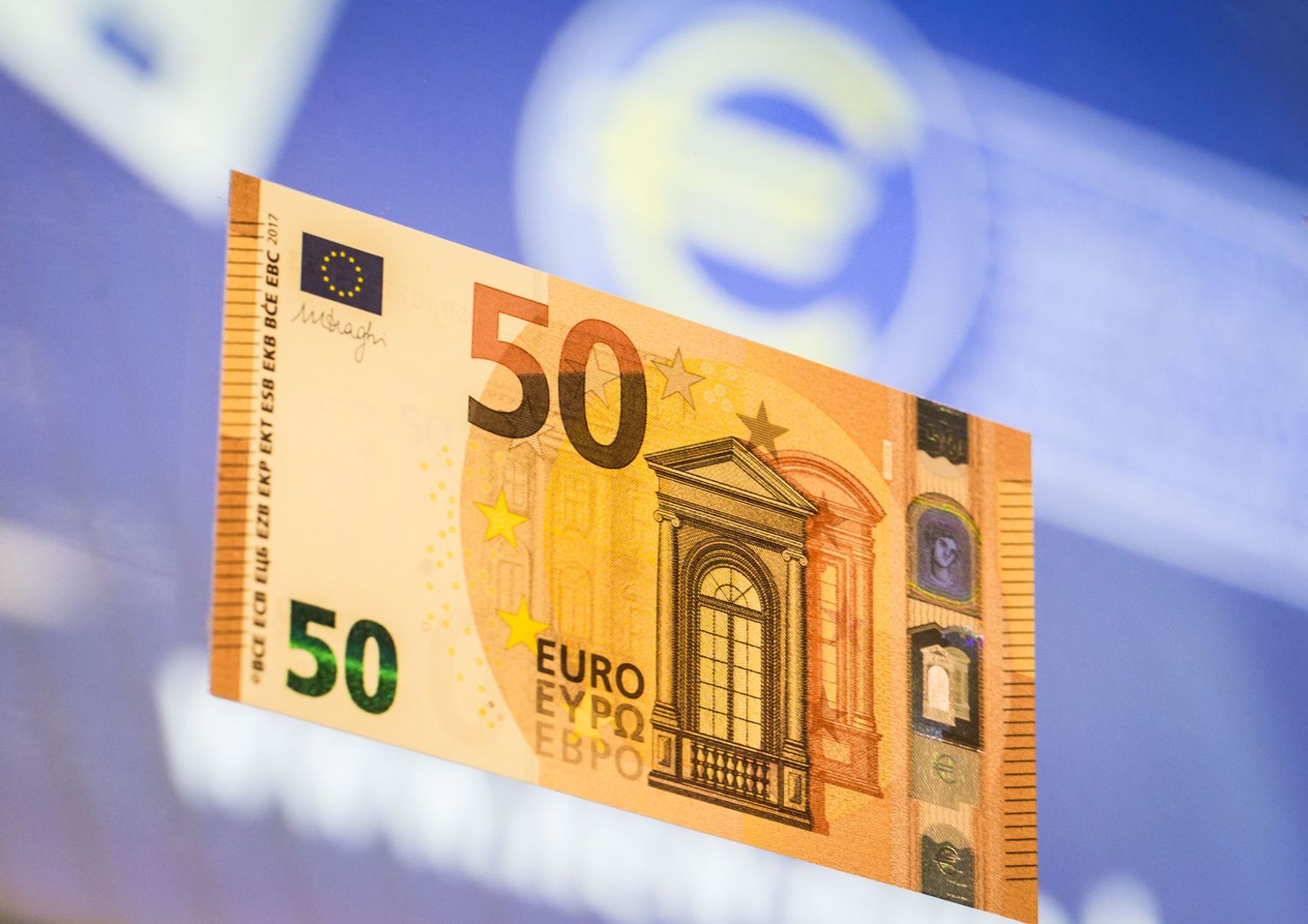 nuova banconota 50 euro - afp&nbsp;