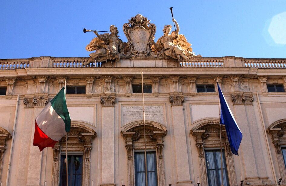 Palazzo della Consulta, sede della Corte Costituzionale&nbsp;