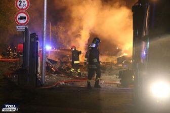 Vigili del fuoco esplosione palazzina