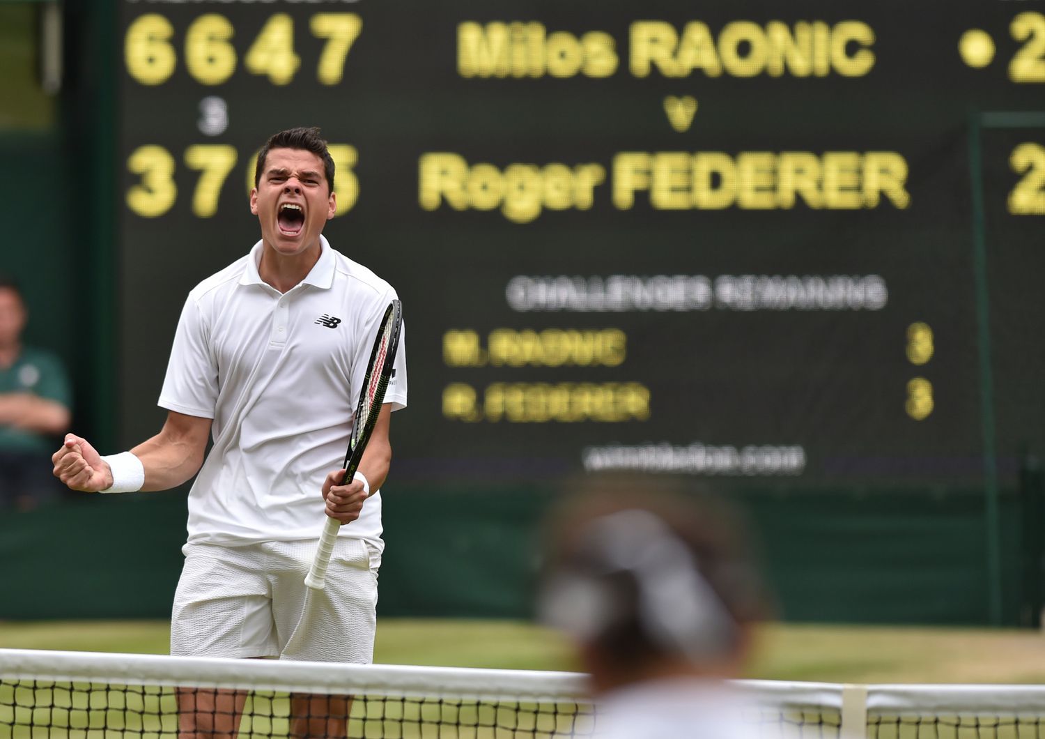 Milos Raonic, Wimbledon (afp)&nbsp;