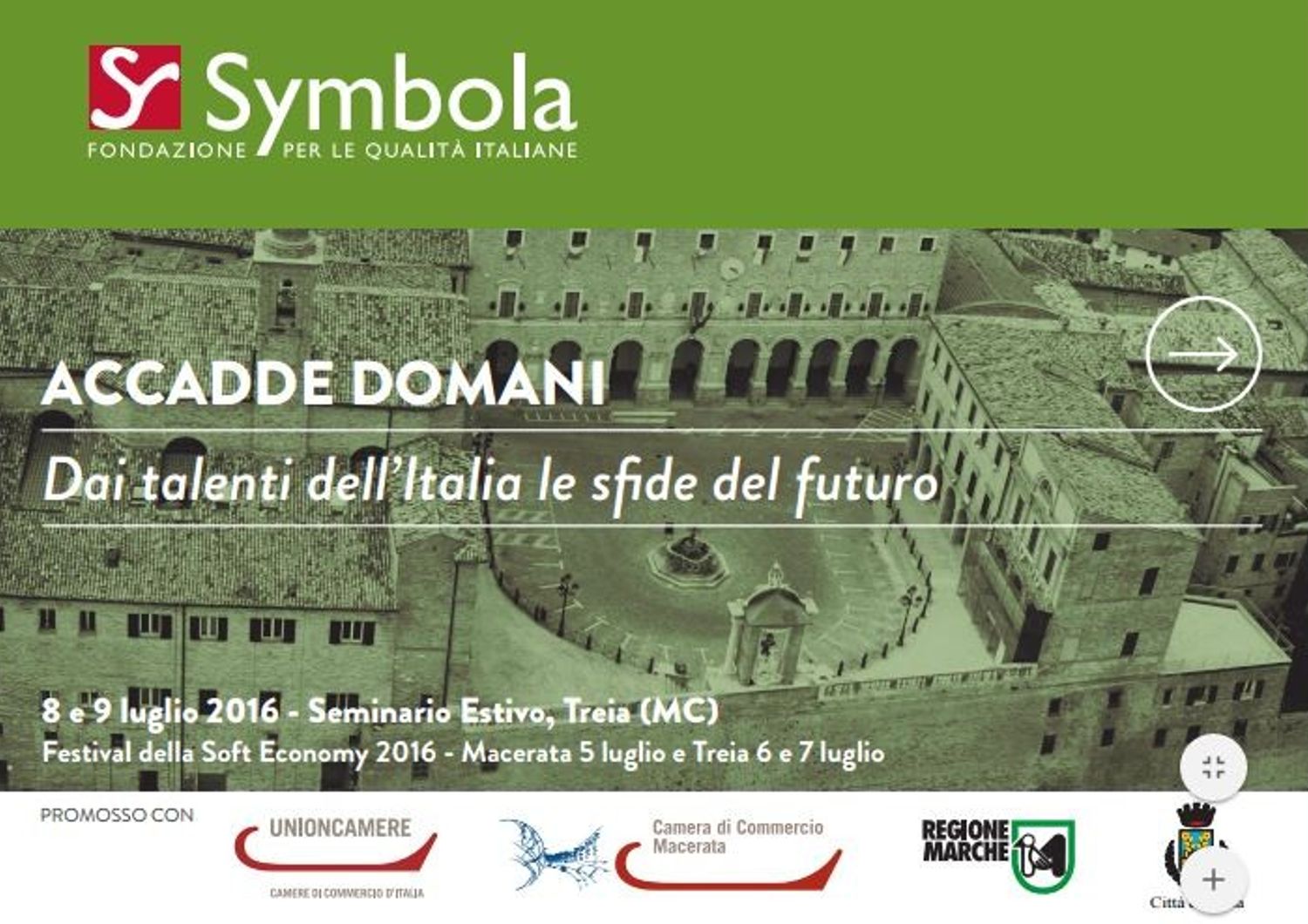 Fondazione Symbola Unioncamere - &nbsp;L'Italia deve fare l'Italia