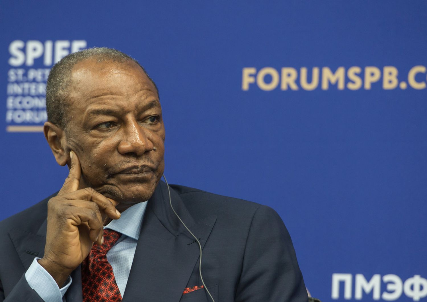 Alpha Conde', presidente Guinea (afp)&nbsp;