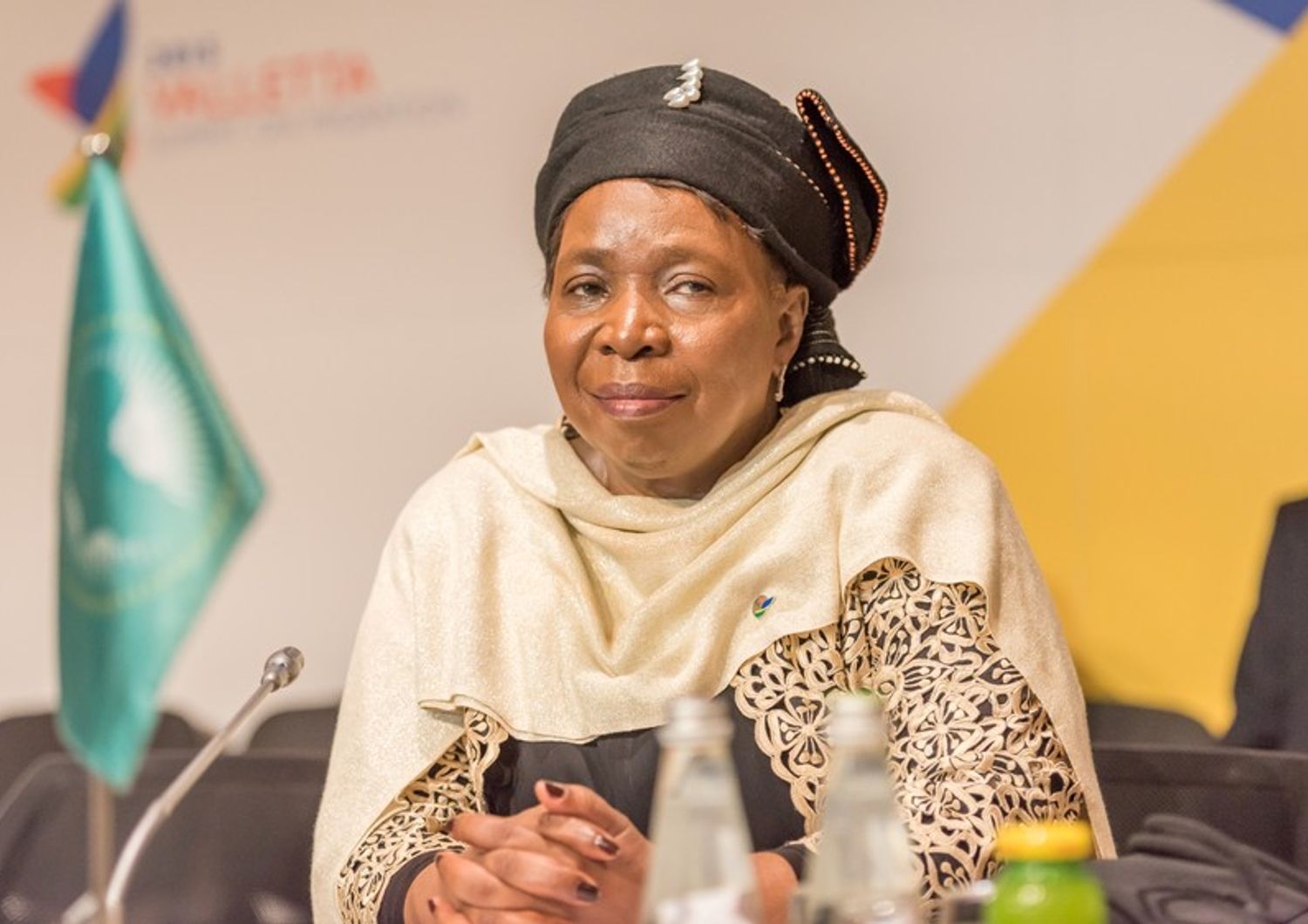presidente Commissione Unione Africana, Nkosazana Dlamini Zuma (Afp)