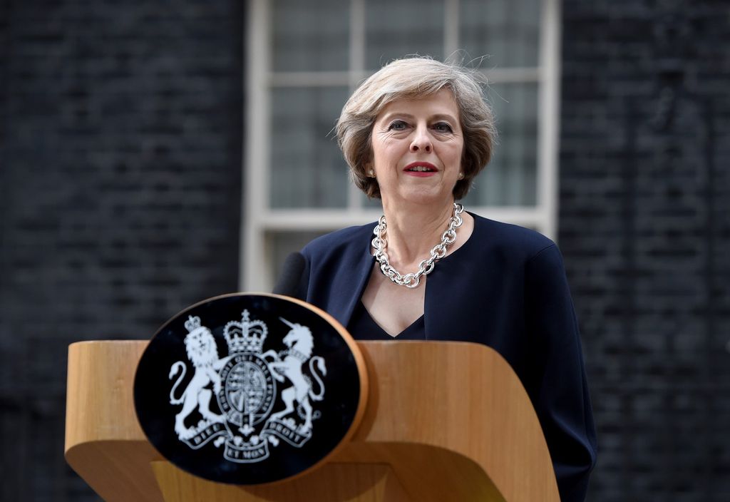 &nbsp;Gb Theresa May - afp