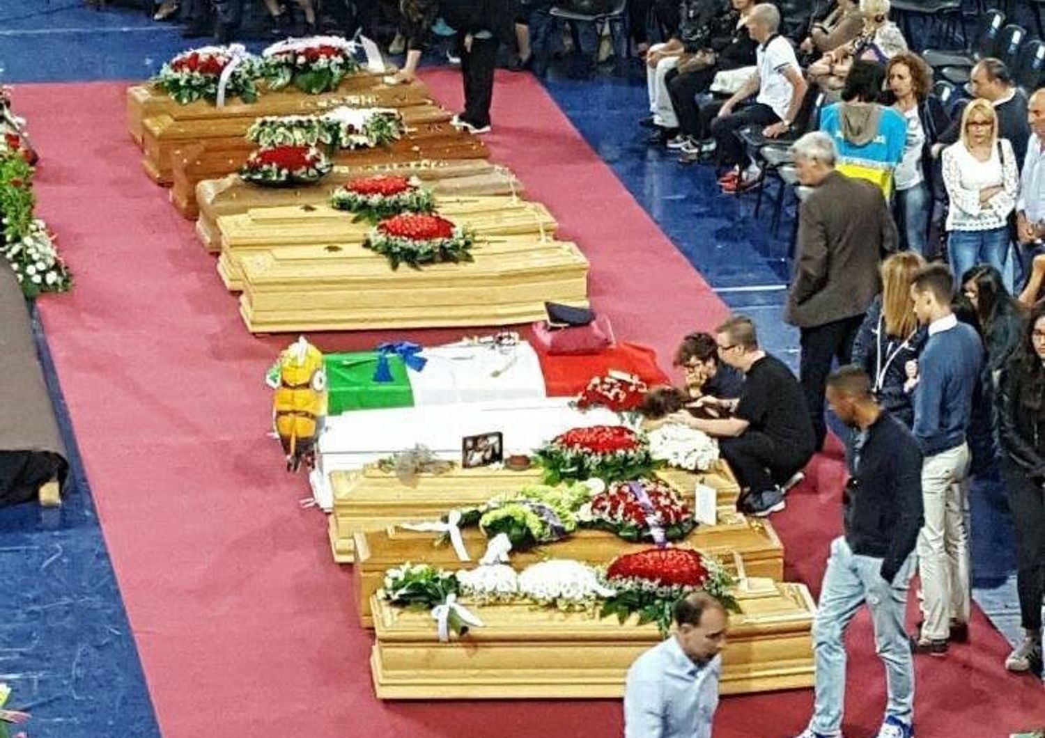 &nbsp;Puglia scontro treni Andria Corato funerali vittime - fb